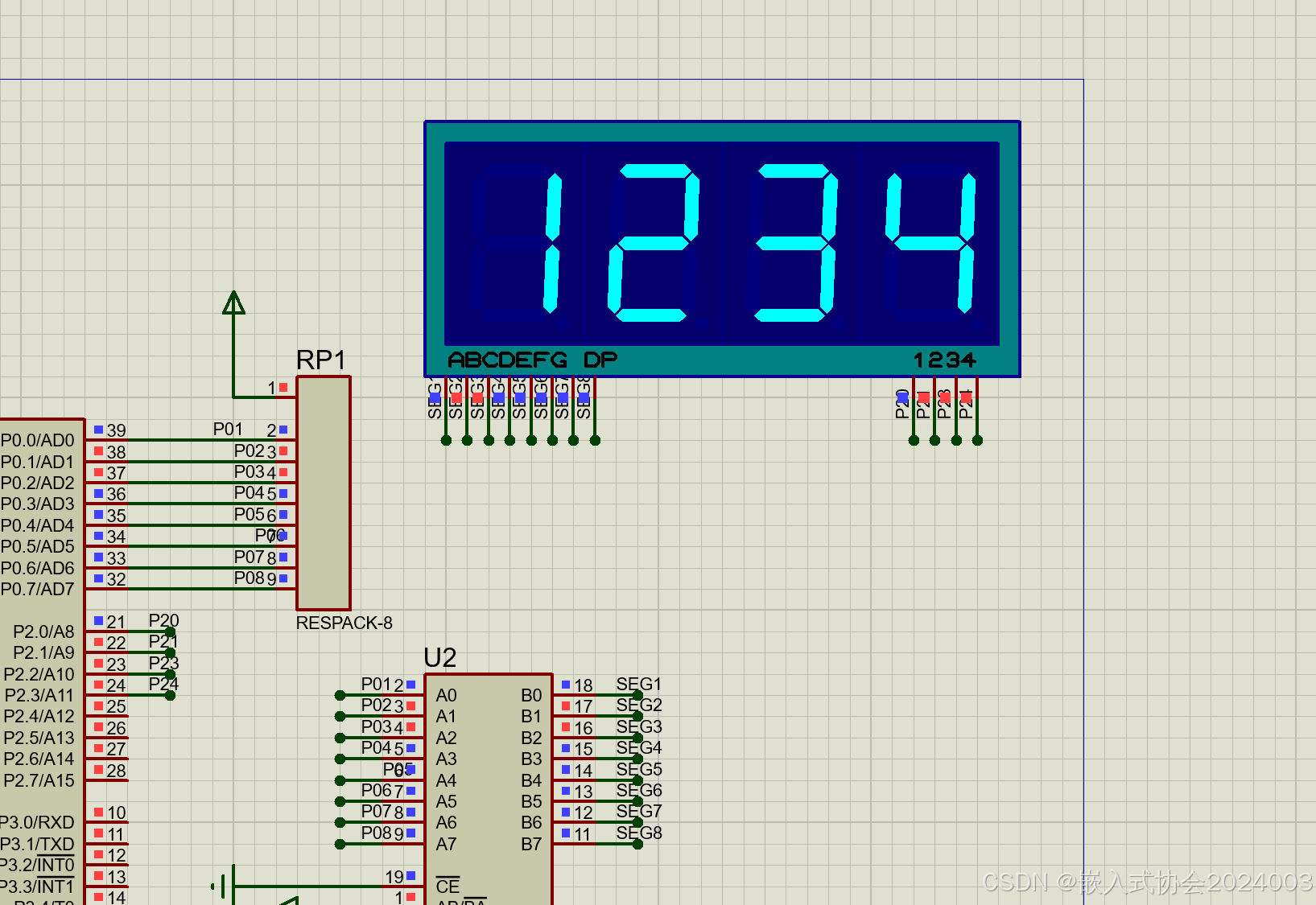 数码管的静态与动态显示技术及其在泛光灯中的应用