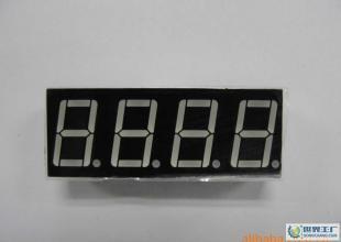 电子元器件在泛光灯中的应用 四联共阴数码管SM410407K